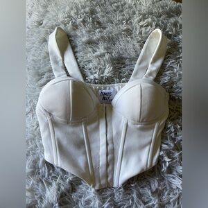 Princess Polly Corset Hook Top- Size 0